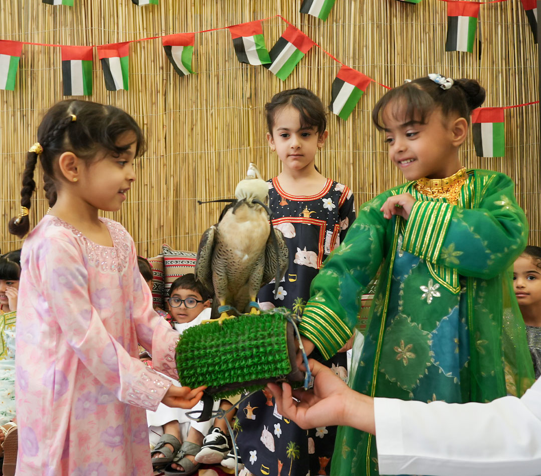 Sharjah Falconers Club Participates in Proud of the UAE Event