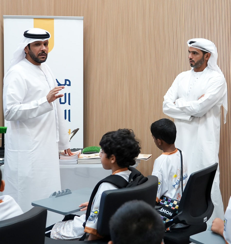 Welcoming members of Al Bataeh Club as part of our "Our Holiday is Different" program